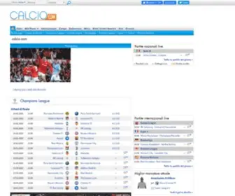 Calcio.com Screenshot
