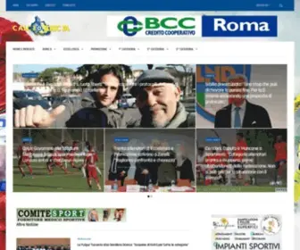 Calciodellatuscia.it(Calcio della Tuscia) Screenshot