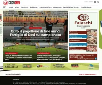 Calciogrifo.it(Perugia Calcio news) Screenshot