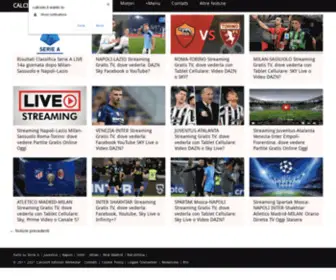 Calcioin.it(Calcio IN) Screenshot