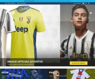 Calcioitalia.com(Su il meglio dell'abbigliamento sportivo online) Screenshot