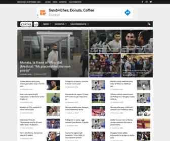 Calcioj.com(Il portale delle notizie sulla Juventus) Screenshot