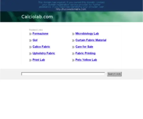 Calciolab.com(Il Calcio) Screenshot