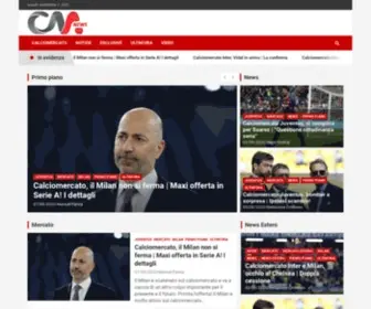 Calciomercatonews.com(Calciomercatonews) Screenshot