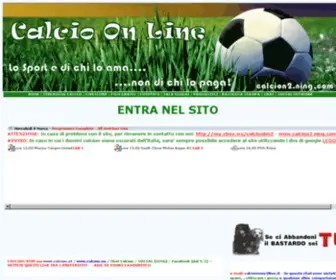 Calcion.eu(Calcio On Line) Screenshot
