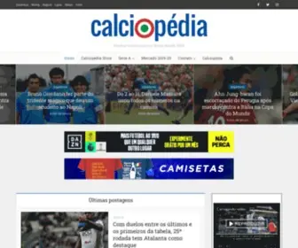 Calciopedia.com.br(Calciopédia) Screenshot