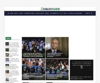 Calcioweb.eu(Tutte le notizie sul Calcio Nazionale ed Internazionale) Screenshot