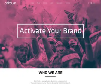 Calciumforbrands.com(Your Activation Agency) Screenshot
