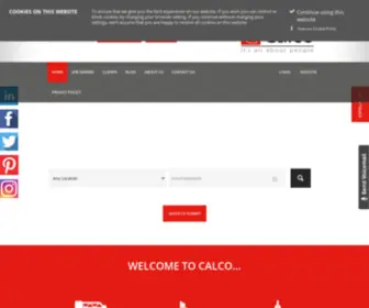 Calco.co.uk(Calco Construction Recruitment) Screenshot