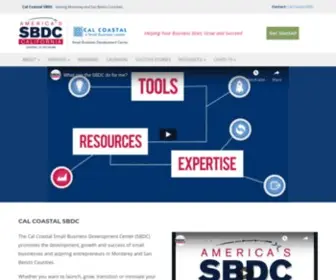 Calcoastalsbdc.com(Cal Coastal SBDC) Screenshot