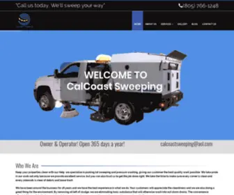 Calcoastsweeping.com(Keep your properties clean) Screenshot