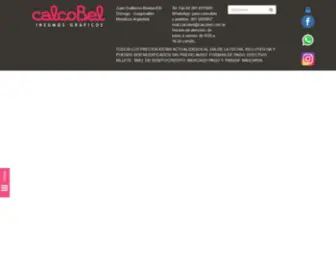 Calcobel.com.ar(Home) Screenshot