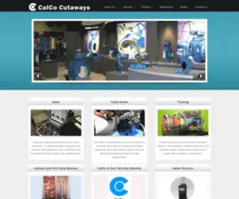 Calcocutaways.com(Your Product) Screenshot