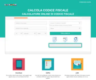 Calcolacodicefiscale.net(Calcola codice fiscale) Screenshot