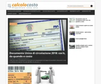 Calcolocosto.it(Risparmiare costa zero) Screenshot