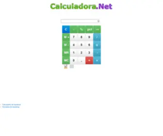 Calculadora.net(CALCULADORA .NET la CALCULADORA ONLINE) Screenshot
