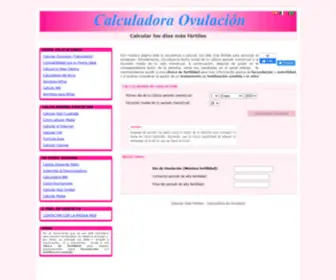 Calculadoraovulacion.es(Calculadora Ovulacion) Screenshot