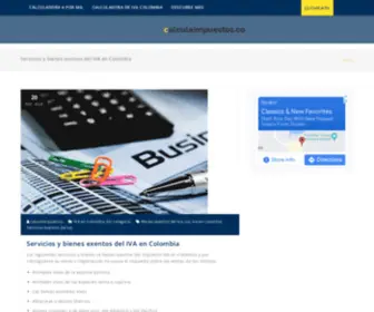 Calculaimpuestos.co(Calculadora 4 por 1000) Screenshot