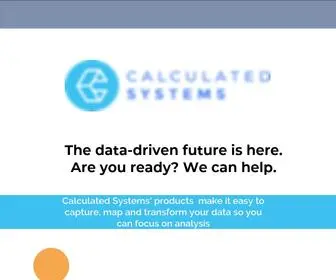 Calculatedsystems.com(Calculated Systems Certified Apache NiFi in the Cloud) Screenshot