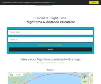 Calculateflighttime.com(Calculateflighttime) Screenshot