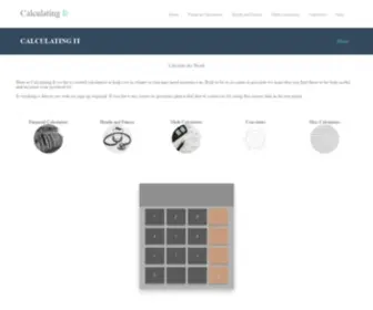 Calculating-IT.com(Free Online Calculators) Screenshot