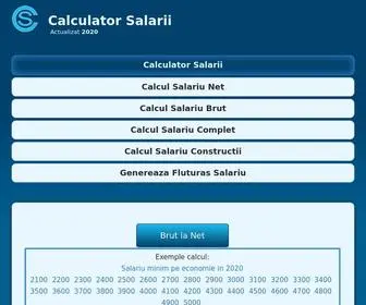 Calculator-Salarii.ro(Calculator Salarii) Screenshot