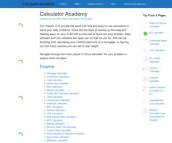 Calculator.academy(Calculator Academy) Screenshot