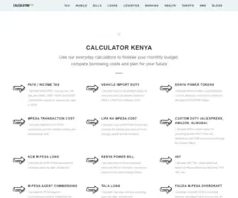 Calculator.co.ke(Everyday Calculations in Kenya) Screenshot