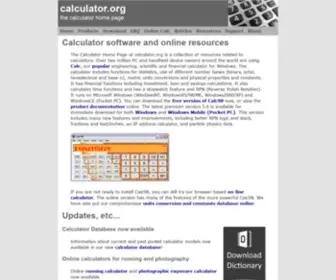 Calculator.org(Calculator) Screenshot