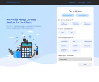 Calculator.services(Hire Us) Screenshot