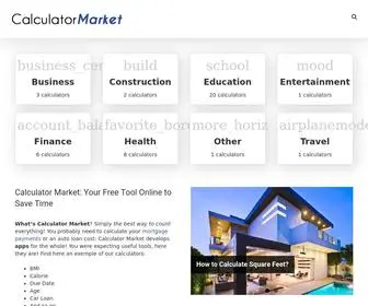 Calculatormarket.com(Calculator Market) Screenshot