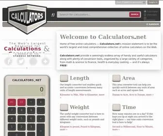 Calculators.net(Calculate anything) Screenshot