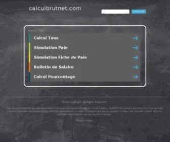 Calculbrutnet.com(Calculbrutnet) Screenshot