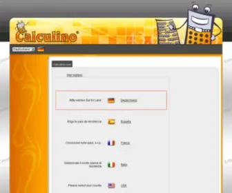 Calculino.com(Calculino) Screenshot