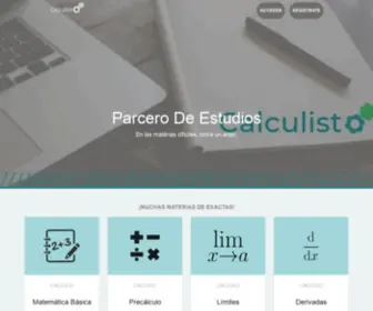 Calculisto.com(Resúmenes y Clases de Cálculo) Screenshot