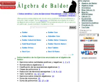 Calculo21.org(Álgebra) Screenshot
