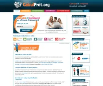 Calculpret.org(Assurance chat) Screenshot