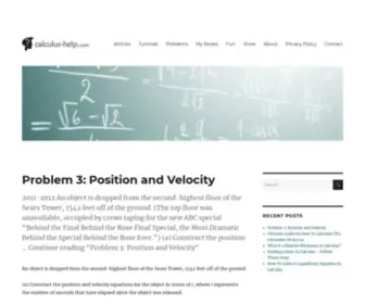 Calculus-Help.com(Survive calculus class) Screenshot