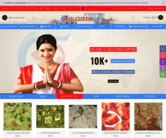 Calcuttaweb.com(Calcuttaweb Shopping) Screenshot