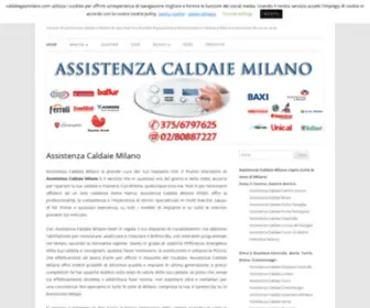 Caldaiegasmilano.com(Assistenza Caldaie Milano) Screenshot