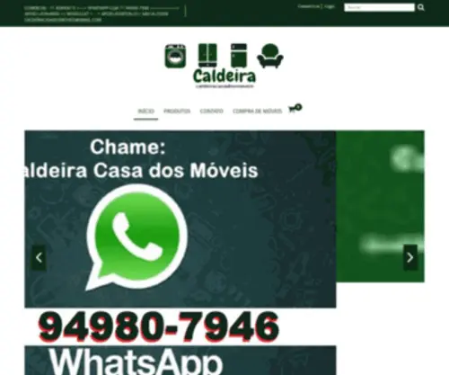 Caldeiracasadosmoveis.com.br(Caldeira Casa De M) Screenshot