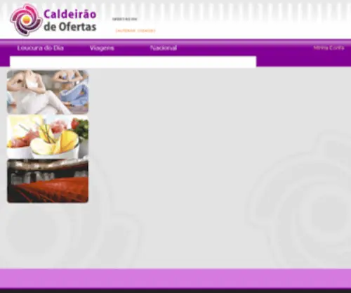 Caldeiraodeofertas.com.br(Caldeirão) Screenshot