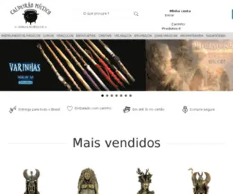 Caldeiraomistico.com.br(Caldeirão) Screenshot