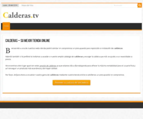 Calderas.tv(CALDERAS GAS) Screenshot