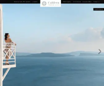 Calderavillas.gr(Caldera Premium Villas) Screenshot