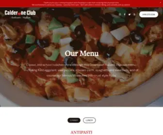 Calderoneclub.net(Calderone Club) Screenshot