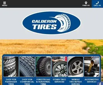 Calderontiressm.com(Santa Maria CA Tires & Auto Repair Shop) Screenshot