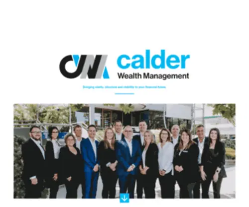 Calderwm.com.au(Calder Wealth Management) Screenshot