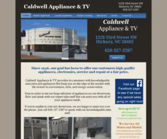 Caldwell-Appliance.com(Caldwell Appliance) Screenshot