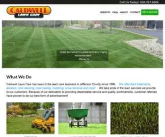 Caldwelllawncare.com(Caldwell Lawn Care) Screenshot